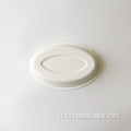 24oz-700 ml BAGASSE Ovale ciotola φ245mm